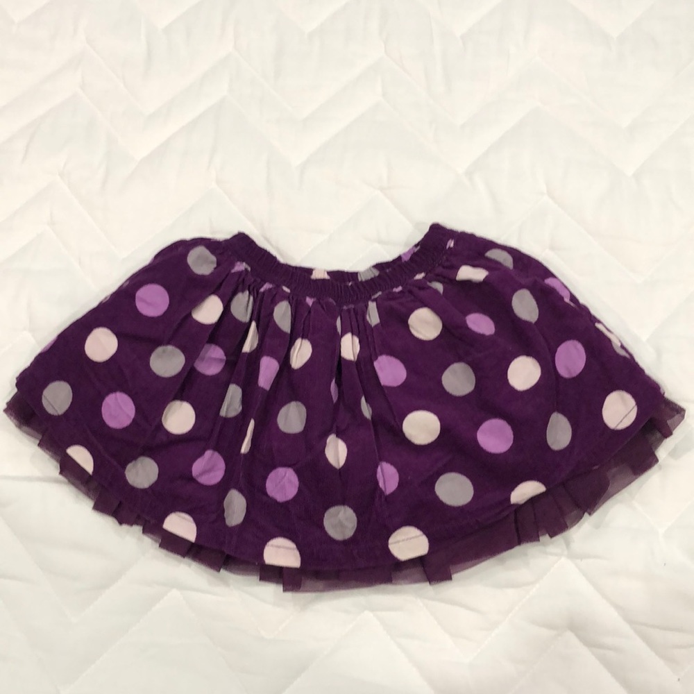 Corduroy skirt w/lace tulle lining, great shape!